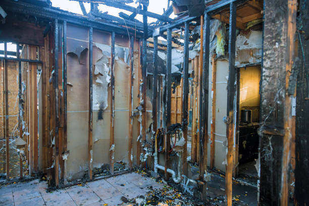 Professional Soot Cleanup technician working in Waverly, TN